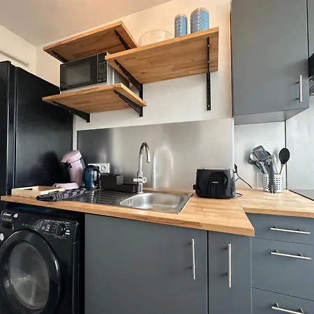 Appartement Le Jules Verne, Proche De La Gare